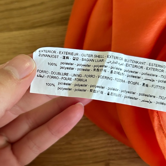 ZARA Draped Satin Effect Mini Slip Dress - Picture 13 of 15